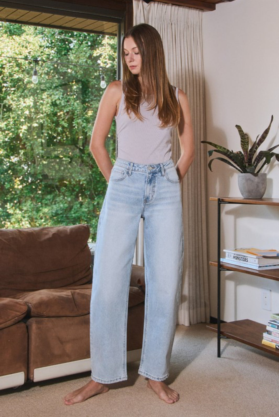 Super HR Barrel Jeans