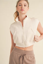 Load image into Gallery viewer, Cropped Sleeveless Jacket
