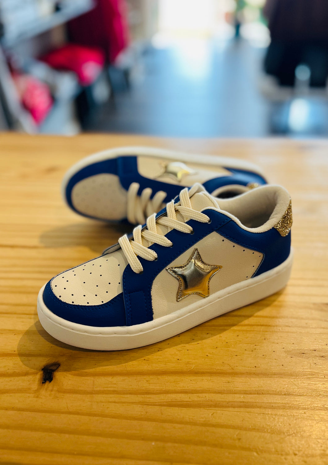 Blue Game Day Shoes
