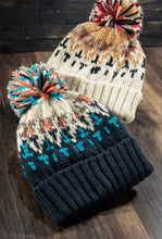 Load image into Gallery viewer, Multicolor PomPom Beanie
