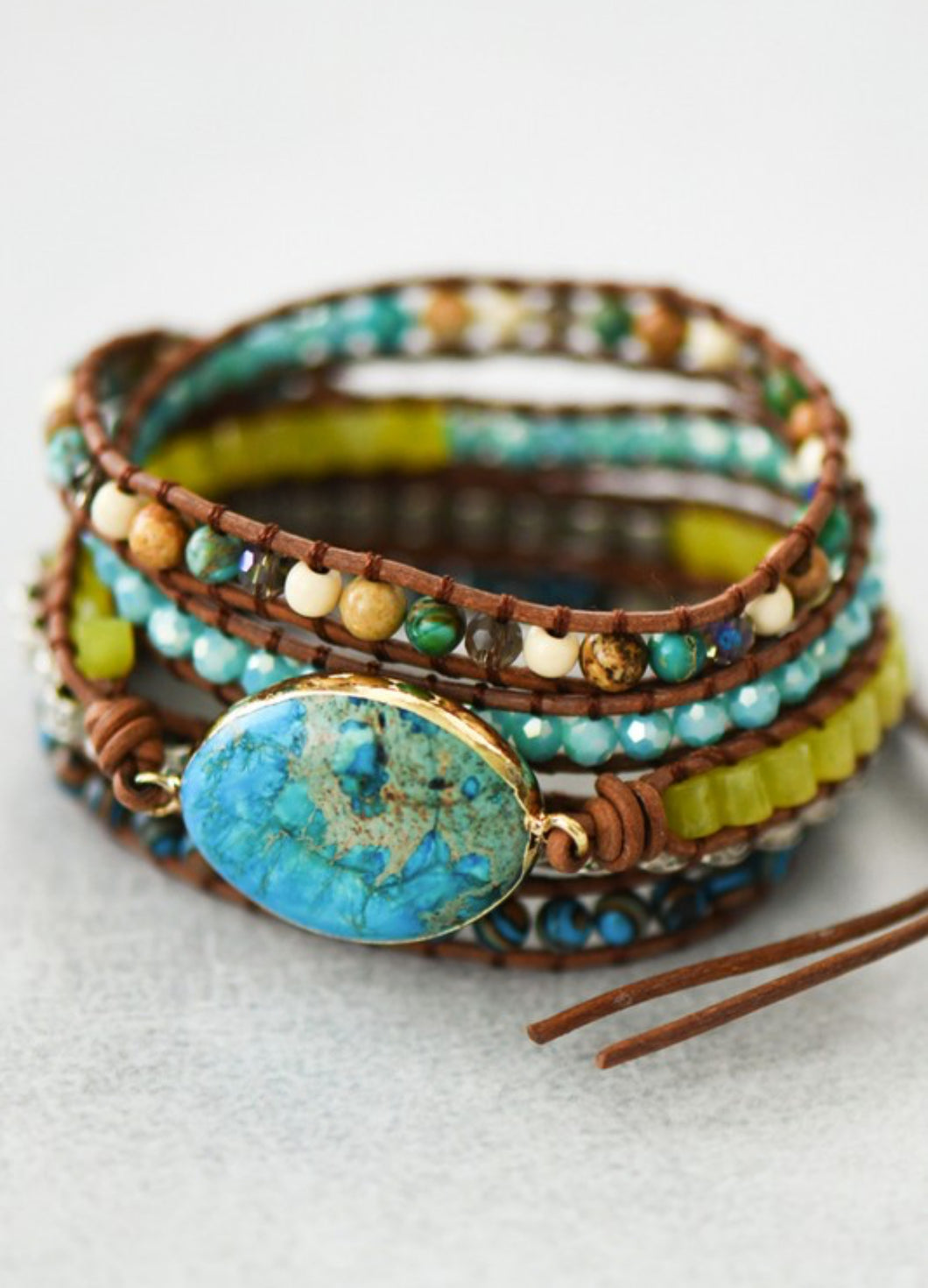 Stone Wrap Bracelet