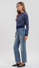 Load image into Gallery viewer, Striped Button Front Cardigan
