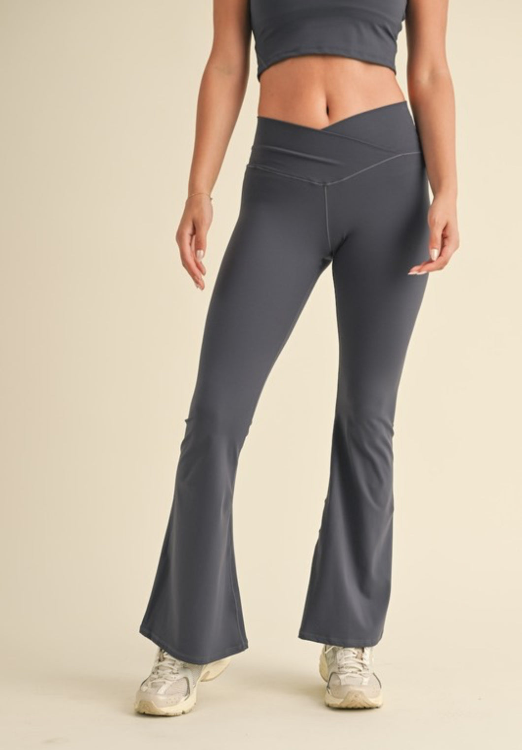 Crossover Flare Leggings