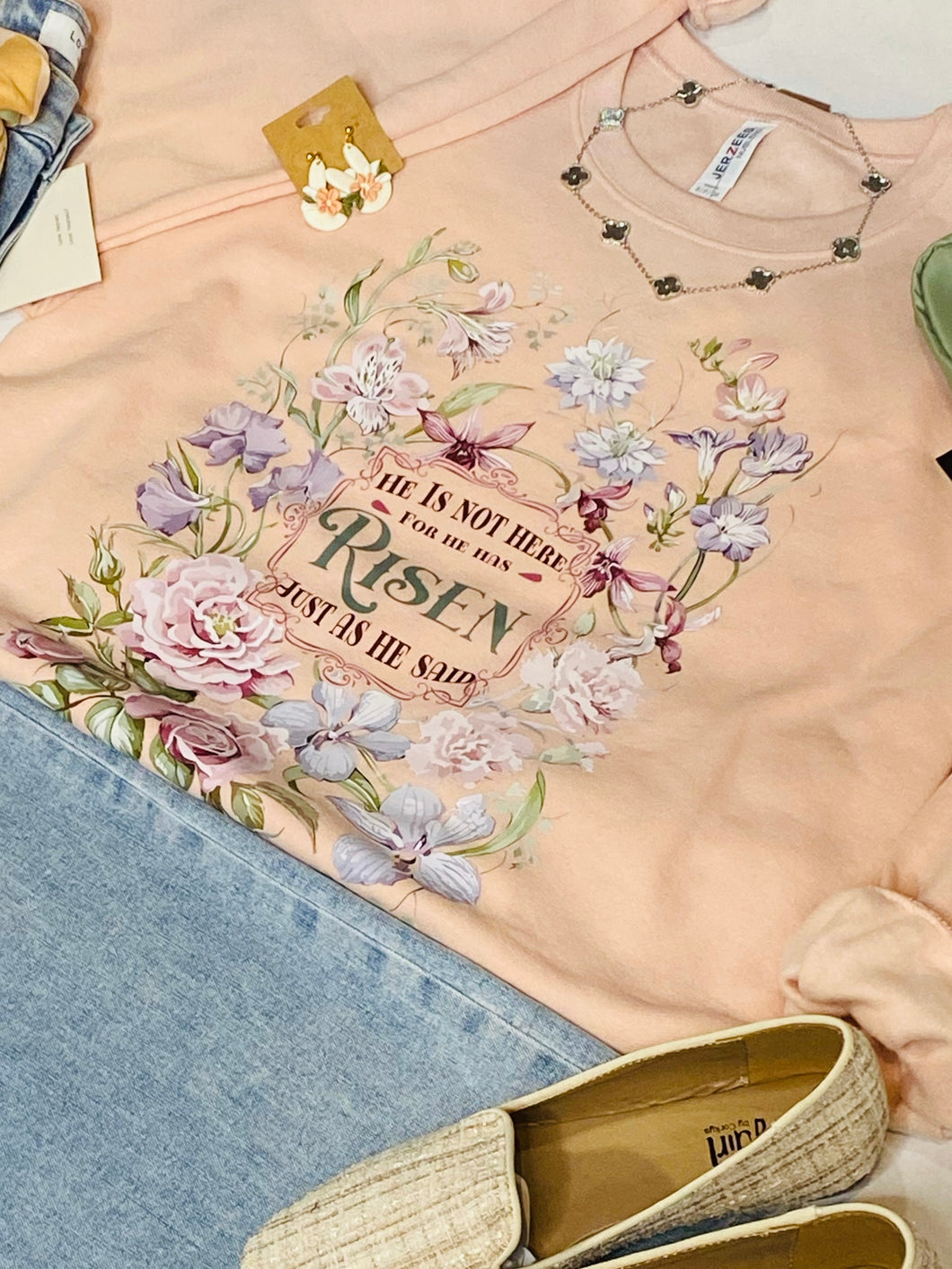 He Is Risen Sweatshirt