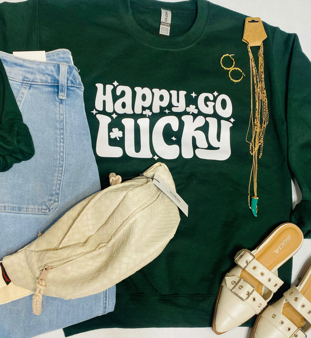 Happy Go Lucky Sweatshirt