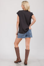 Load image into Gallery viewer, Sunburst Rhinestone Top
