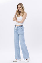 Load image into Gallery viewer, Clearly Wide Drawstring Jeans
