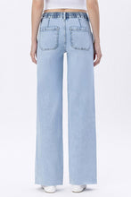 Load image into Gallery viewer, Clearly Wide Drawstring Jeans
