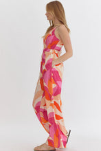 Load image into Gallery viewer, Printed Halter Jumpsuit
