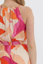 Load image into Gallery viewer, Printed Halter Jumpsuit

