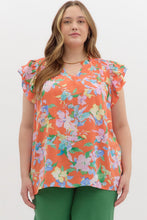 Load image into Gallery viewer, Floral Smocked Blouse

