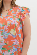 Load image into Gallery viewer, Floral Smocked Blouse
