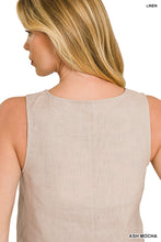 Load image into Gallery viewer, Linen Tank Top
