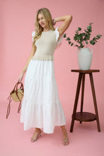 Load image into Gallery viewer, Mixed Media Midi Dress

