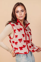 Load image into Gallery viewer, Textured Bow Vest
