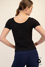 Load image into Gallery viewer, Recycled Round Neck Top
