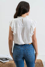 Load image into Gallery viewer, Ruffle Drape Sleeve Top
