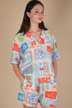 Load image into Gallery viewer, Summer Print Top &amp; Shorts Set
