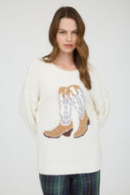 Load image into Gallery viewer, Western Boots Sweater
