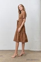 Load image into Gallery viewer, Corduroy Button Front Dress
