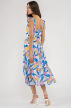 Load image into Gallery viewer, Brush Stroke Midi Dress
