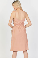 Load image into Gallery viewer, Button Paper Bag Dress
