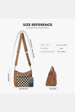 Load image into Gallery viewer, Checkered Messenger Bag
