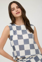 Load image into Gallery viewer, Checkered Top &amp; Short Set
