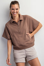 Load image into Gallery viewer, FT SS Collared Top
