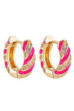 Load image into Gallery viewer, Colorful Rhinestone Earrings
