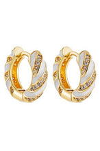 Load image into Gallery viewer, Colorful Rhinestone Earrings
