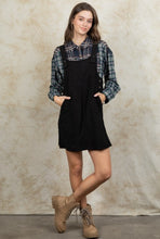 Load image into Gallery viewer, Corduroy Skirt Overall Dress
