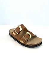 Load image into Gallery viewer, Double Strap Cork Sandals

