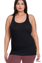 Load image into Gallery viewer, Basic Cotton Rib Tank
