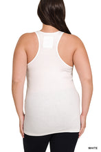 Load image into Gallery viewer, Basic Cotton Rib Tank
