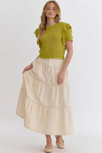 Load image into Gallery viewer, Crochet Ruffle Top
