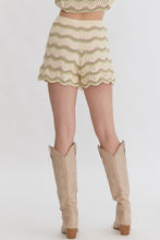 Load image into Gallery viewer, Crochet Striped Shorts
