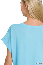 Load image into Gallery viewer, Cuffed Pocket Tee
