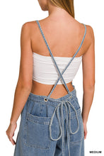 Load image into Gallery viewer, Denim Wide Leg Overalls
