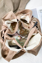 Load image into Gallery viewer, Pleated Drape Tote Bag

