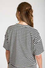 Load image into Gallery viewer, Stripe Drop Shoulder Top
