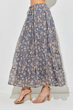 Load image into Gallery viewer, Floral Tiered Maxi Skirt
