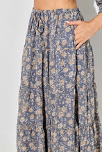 Load image into Gallery viewer, Floral Tiered Maxi Skirt
