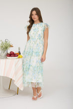 Load image into Gallery viewer, Floral Tulle Midi Dress
