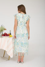 Load image into Gallery viewer, Floral Tulle Midi Dress
