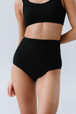 Ultra High Waisted Swim Bottoms