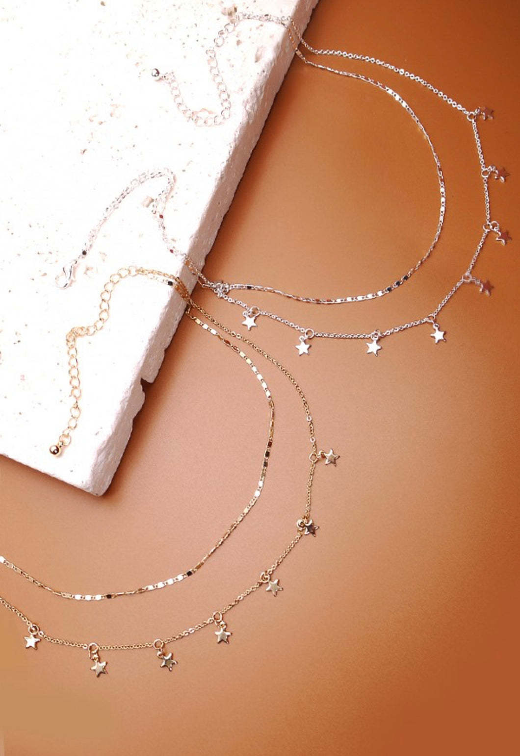 Star Double Layer Necklace