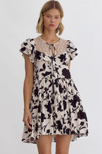Load image into Gallery viewer, Floral Lace Mini Dress
