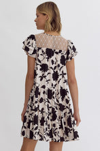 Load image into Gallery viewer, Floral Lace Mini Dress
