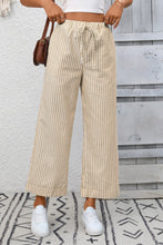 Load image into Gallery viewer, Striped Linen Pants.
